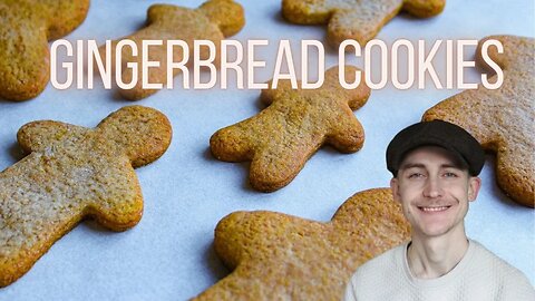 How To Make Gingerbread Cookies | Homemade Cookie Recipe| JorDinner