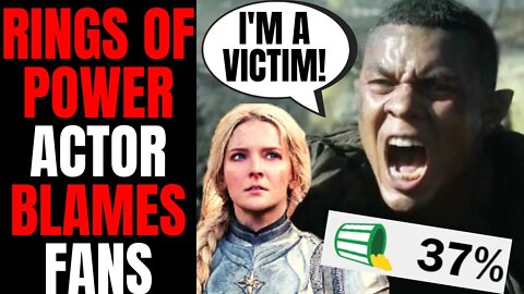 Rings Of Power Actor PLAYS VICTIM As He Brags About Amazon DESTROYING Lord Of The Rings