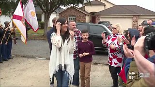 Local family's home being remodeled on Military Make Over with Montel Williams