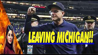 Jim Harbaugh leaving Michigan football for Los Angeles Chargers.