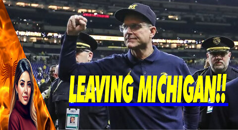 Jim Harbaugh leaving Michigan football for Los Angeles Chargers.