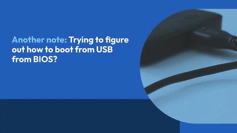 How to Boot from a USB Drive on Windows 10 PCs