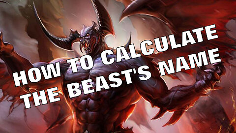 How to CALCULATE the NUMBER OF THE BEAST? What are some names that add to 666? #666 #markofthebeast