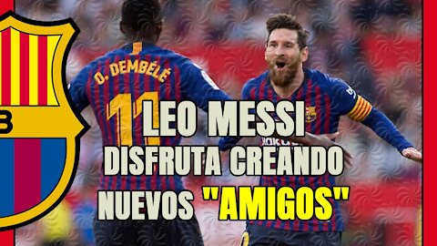 Un nuevo MESSI: goles, sonrisas y NUEVAS AMISTADES en el vestuario!