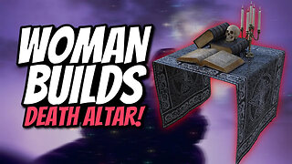 Woman builds DEATH altar! I can't believe this is real