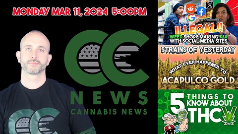 Cannabis News Update – Illegal NY Pot Shops Thriving, Strains from Yesterday Accapulco Gold , ..THCV