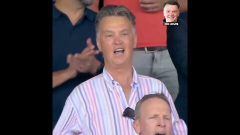 Louis van Gaal Sparta mars. Louis heeft het naar zijn zin op Het Kasteel