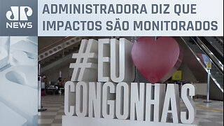 Voos atrasados marcam 1º dia de administração privada do aeroporto de Congonhas, em SP