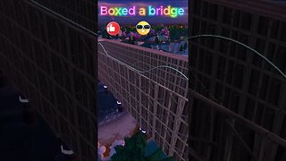 Boxed a bridge #shorts #fortniteshorts