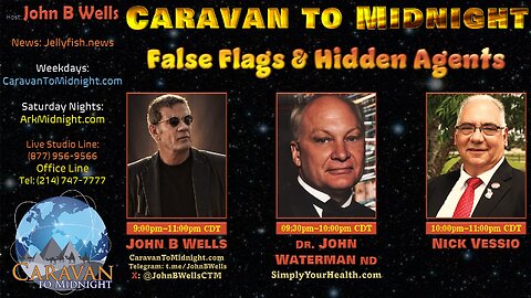 False Flags & Hidden Agents - John B Wells LIVE