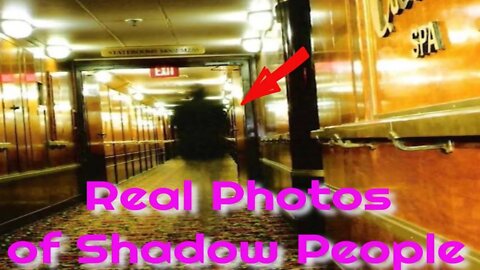 Supposedly Real Photos of Shadow People