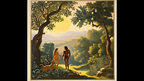 Reading The Bible - Genesis, Adam and Eve.
