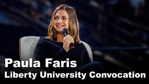 Paula Faris - Liberty University Convocation