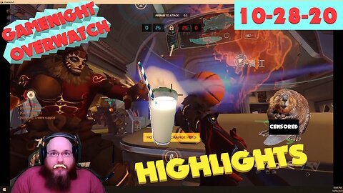 GAMENIGHT 10 28 20 Overwatch Highlights