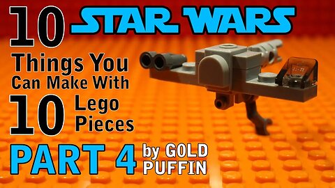 10 Star Wars Things You Can Make With 10 Lego Pieces (Part 4)