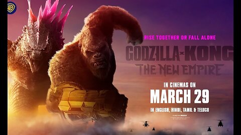 Godzilla x Kong- The New Empire (2024) {Hindi + English} Dual Audio Movie HD