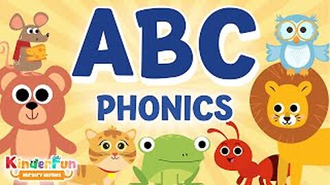 ABC song | nursery rhymes | ABC phonics song for toddlers | a for apple