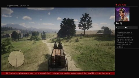 LarrysGirl1965's Live PS4 Broadcast Red Dead Redemption 2 Epilogue Part 2 Continued