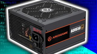 ARESGAME 650W Power Supply! Unboxing & Installation