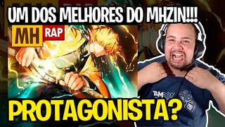 REACT Rap do Zenitsu (Demon Sleayer) - DEUS DO TROVÃO | MHRAP