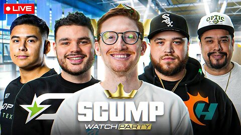 SCUMP WATCH PARTY LIVE FROM MIAMI!! OpTic TEXAS VS MIAMI HERETICS!! (DAY 1) !wingstop