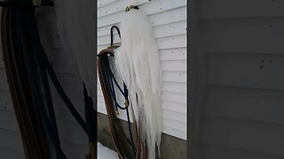 Ice ghost outdoor faucet failure