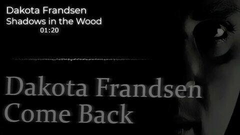 Dakota Frandsen - Come Back - Song 10 - Shadows in the Wood