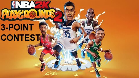 NBA 2K Playgrounds 2 (PS4) - 3-Point Contest (Dirk Nowitzki vs. Larry Bird)