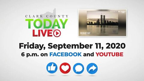 WATCH: Clark County TODAY LIVE • Friday, September 11, 2020