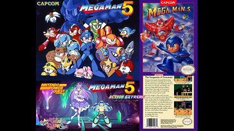 Mega Man 5 (Nes) Original Soundtrack - Crystal Man's Stage Theme