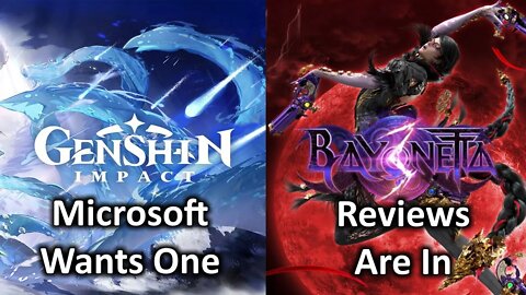 Xbox Age of Empires. Microsoft's Genshin Impact. Apple/NFT's. PS Plus Games. Bayonetta 3 Metacritic.