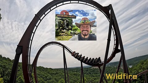 Off Ride Footage of WILDFIRE at SILVER DOLLAR CITY, Branson, Missouri, USA