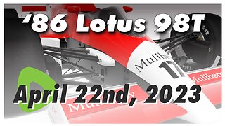 '86 Lotus 98T ||||| 04/22/23 ||||| Assetto Corsa