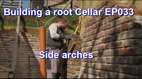 Building a root Cellar EP033 - Side arches