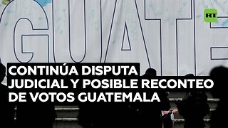 Disputa judicial y posible reconteo de votos en Guatemala