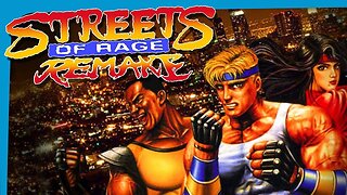 FIRST PLAY! Streets of Rage Remake (PC) - Prologue "Route" Playthrough / Gameplay Sample