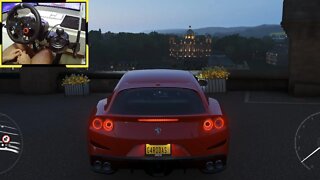 FERRARI GTC4LUSSO 2017 Forza Horizon 4 gameplay Logitech g29