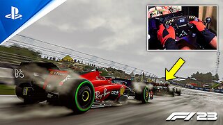 Zandvoort Grand Prix Laps on PS5 with F1 23 and Fanatec DD Pro F1 Wheel - In 4K