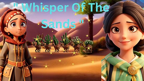 Title: "Amina's Desert Journal: #Whispers OfTheSands #Desert Adventure"