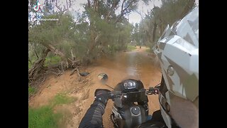 Klr650 creek crossing