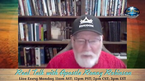 Real Talk with Apostle Ronny Robinson