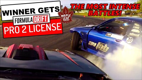 BEST DRIFTERS in Canada 🍁 BATTLE for a FORMULA DRIFT PRO 2 License and $7000! - Maple Leaf Shootout