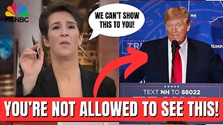 MSNBC's Rachel Maddow: You're Not Allowed To See This!