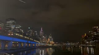 Melbourne City Night Time!!