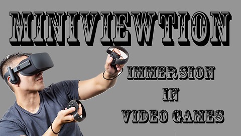 Miniviewtion: Immersion in Video Games