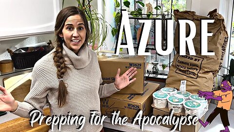AZURE STANDARD GROCERY HAUL FOR BULK ORGANIC FOOD Once-A-Month Grocery Haul & Cranberry Bread Recipe