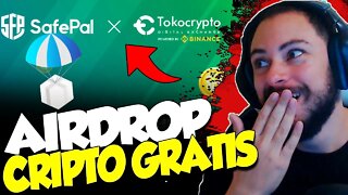 *AIRDROP CRIPTOMOEDAS* GANHE SFP E TKO DE GRAÇA NA SAFEPAL WALLET