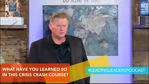 WHAT HAVE YOU LEARNED SO FAR IN THIS CRASH COURSE ON CRISIS NAVIGATION? by J Loren Norris