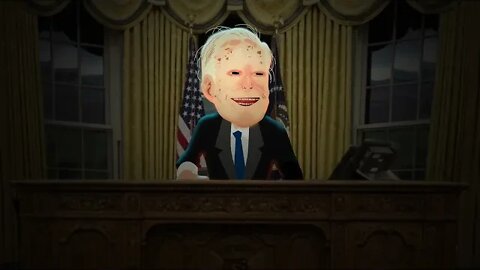 Joe Biden: "If you hold near and dear to you, Anyway " an animated cartoon of the quote meme