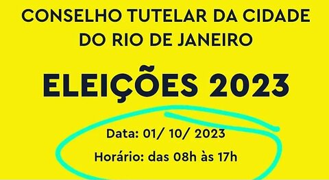 ATENÇÃO, BRASIL!⚠️🇧🇷 1° de outubro as nossas crianças precisam de todos nós!